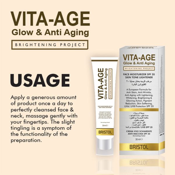 Bristol VITA-AGE Glow & Antiaging Cream - Image 8