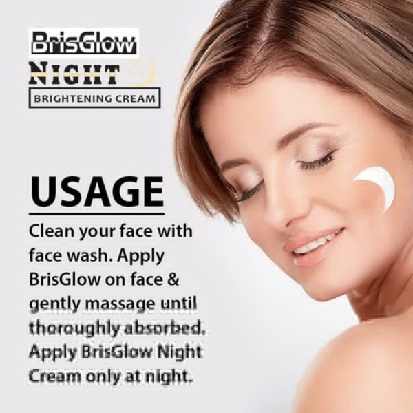 Bristol BrisGlow Night Whitening Cream - Image 3