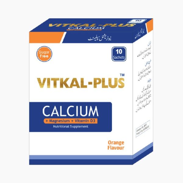 Bristol Vitkal Plus Calcium Supplement (10 Sachets)