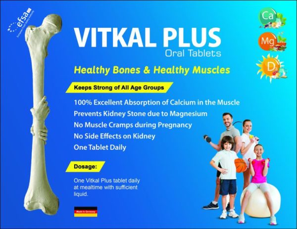 Bristol Vitkal Plus Calcium Supplement (10 Sachets) - Image 2