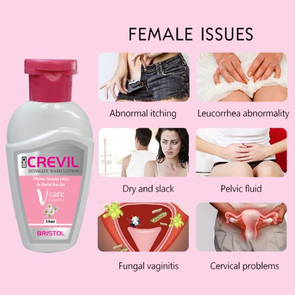 Bristol Bio CREVIL Female Intimate Wash Lotion - Image 9