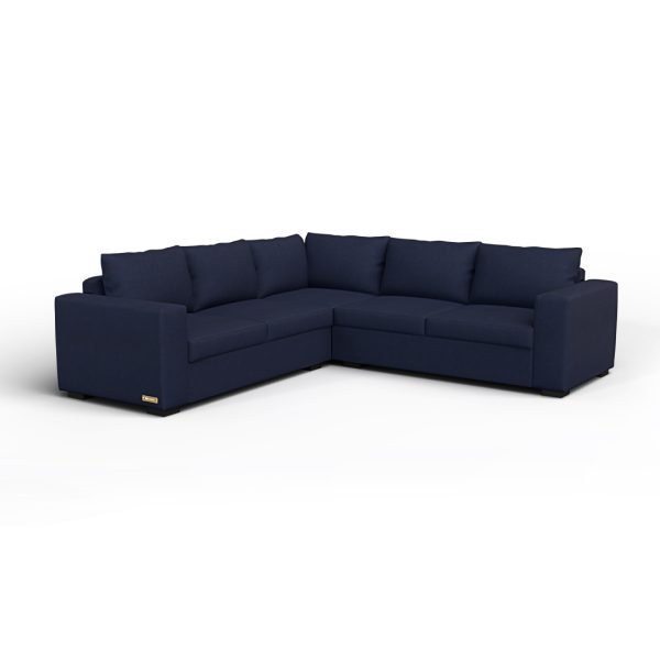 JC Buckman Chill Zone Plus Five Seater Sofa Acacia Wood Finest Imported Fabric European Design Grand Sized with 2 Years Warranty