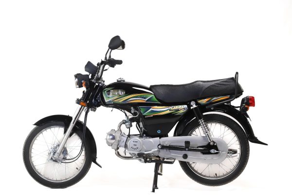 [Self Pickup Karachi] Hi Speed SR 70 CC Motorcycle 2023-24 - Image 2