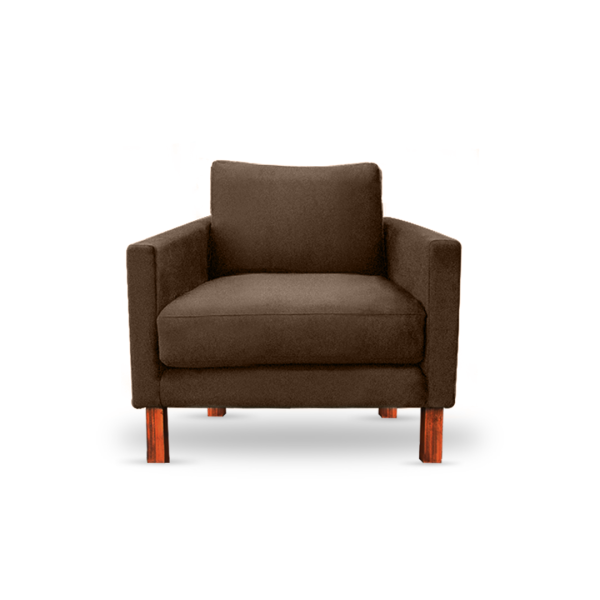 JC BUCKMAN Chill Zone One Seater Velvet Sofa - Image 2