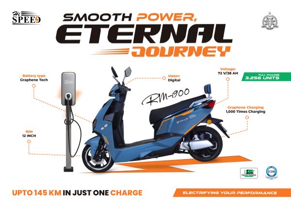 [Self Pickup Karachi] Hi Speed SR EV Electric Scooty RMI i900 - 2000 Watt - 2023-24