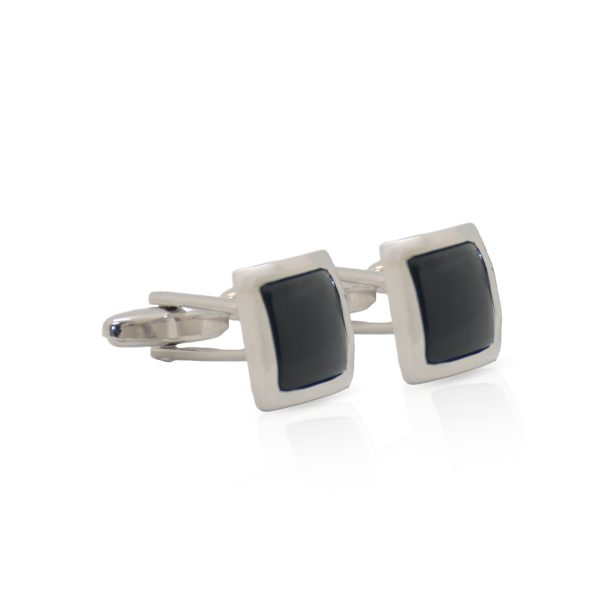 Cufflers Novelty Black Box Cufflinks with Free Gift Box - CU-2028 - Black - Image 3