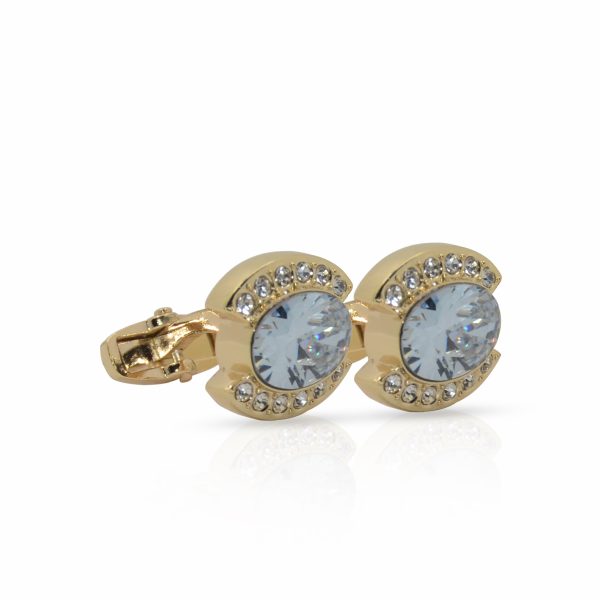 Cufflers Novelty Gold Cufflinks CU-2034 with Free Gift Box - Image 3