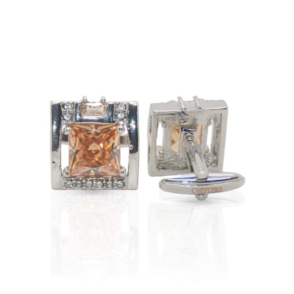 Cufflers Modern Cufflinks for Men's Shirt with a Gift Box - CU-3003 - Champion - Image 2