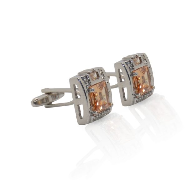 Cufflers Modern Cufflinks for Men's Shirt with a Gift Box - CU-3003 - Champion - Image 3