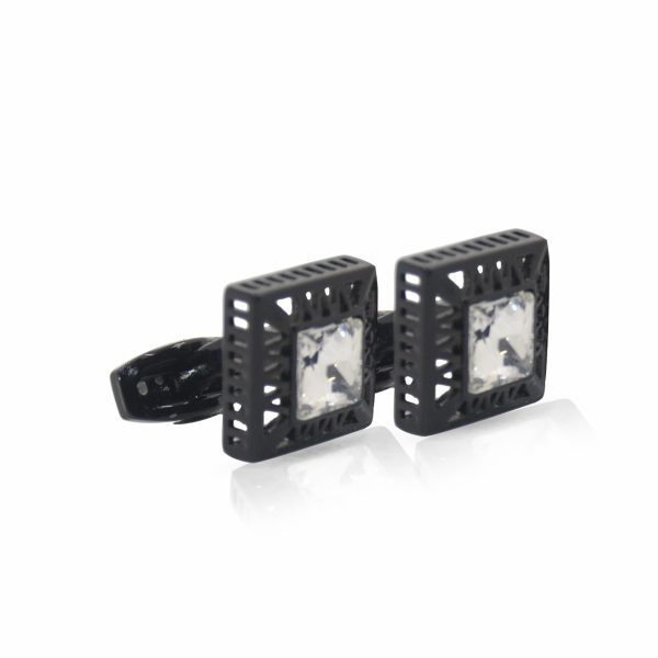 Cufflers Designer Cufflinks CU-4014-B with Free Gift Box - Image 3