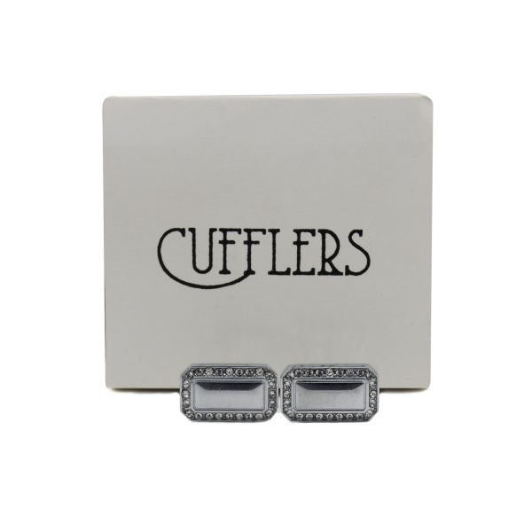 Cufflers Designer Cufflinks with Free Gift Box - CU-4016 - Image 5