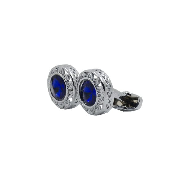 Cufflers Designer Cufflinks with Free Gift Box - CU-4018 - Image 3