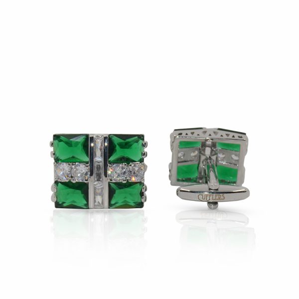 Cufflers Designer Cufflinks CU-4025-B with Free Gift Box - Image 2