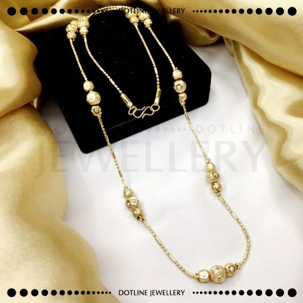 Dotline Jewellery Golden Long Chain, Stylish Golden Large Chain, Jewelry Chain For Women JCL04