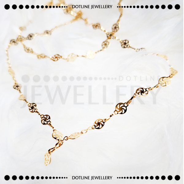 Dotline Jewellery Golden Long Chain, Stylish Golden Large Chain, Jewelry Chain For Women JCL03 - Image 3