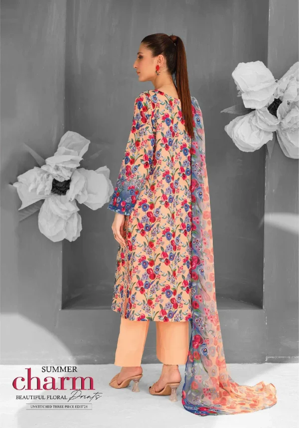 GullJee Zhaheerah Original Lawn Collection 2024! Volume 01 - Image 2