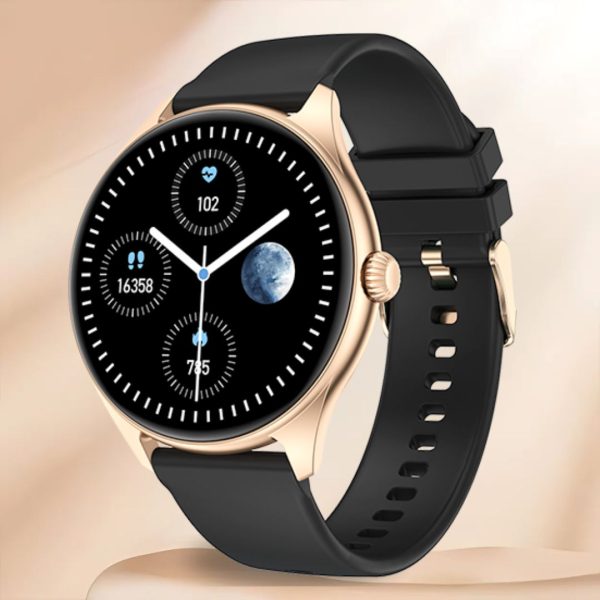 Zero® Vision Smartwatch | Ultra Big Screen of 1.43" AMOLED Display, Bluetooth Calling, Advanced Health Sensors | FREE Silica Gel Strap, Waterproof IP67 | High Quality, Best Smartwatch for Men and Women, iPhone & Android users