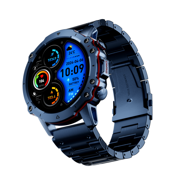 Zero® Revolt Pro Smartwatch | Vibrant 1.43" AMOLED Display, Bluetooth 5.3, 107 Sports Modes, Health Monitoring | Perfect for Fitness Enthusiasts and Everyday Use - Image 2