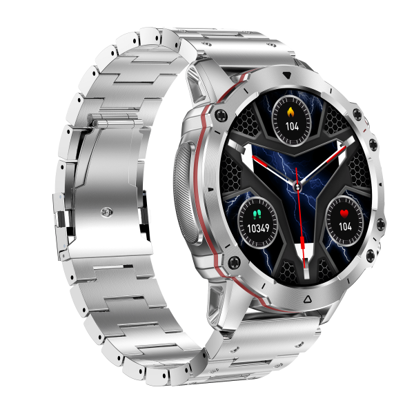 Zero® Revoltt Smart Watch | Ultra Big Screen of 1.43” IPS Display, Bluetooth Calling, Advanced Health Sensors | FREE Stainless Steel Strap, Waterproof IP67 | High Quality, Best Price Smartwatch for Men and Women, iPhone & Android Users - Image 3