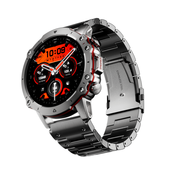 Zero® Revolt Pro Smartwatch | Vibrant 1.43" AMOLED Display, Bluetooth 5.3, 107 Sports Modes, Health Monitoring | Perfect for Fitness Enthusiasts and Everyday Use - Image 3