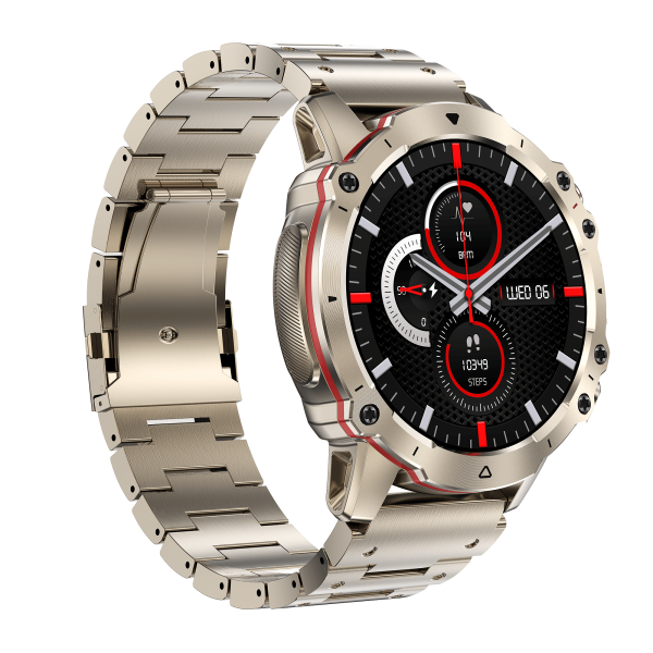 Zero® Revoltt Smart Watch | Ultra Big Screen of 1.43” IPS Display, Bluetooth Calling, Advanced Health Sensors | FREE Stainless Steel Strap, Waterproof IP67 | High Quality, Best Price Smartwatch for Men and Women, iPhone & Android Users - Image 4