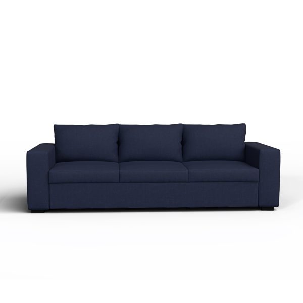 JC Buckman Chill Zone Plus Three Seater Sofa Acacia Wood Finest Imported Fabric European Design Grand Sized with 2 Years Warranty - Image 2