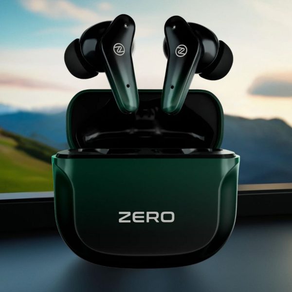 Zero® Quantum Earbuds | Ultra Lightweight, Bluetooth Calling, IPX4 water resistant| Best Price TWS Earbuds for Men, Women, iPhone & Android Users