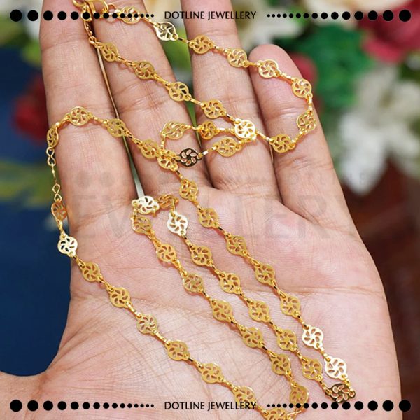 Dotline Jewellery Golden Long Chain, Stylish Golden Large Chain, Jewelry Chain For Women JCL03 - Image 4