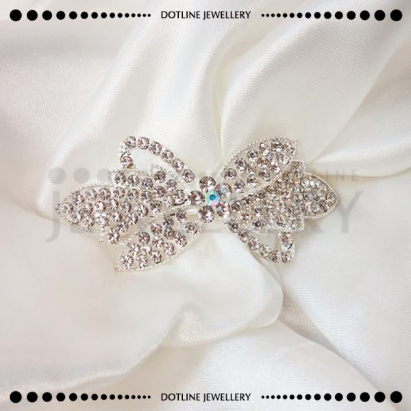 Dotline Jewellery High Quality Diamond Hair Clip For Girls and Women JHC05 - Image 3